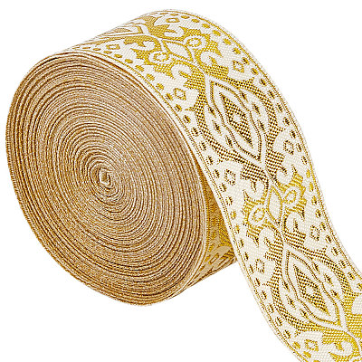 Gorgecraft Ethnic Style Polyester Silk Grosgrain Ribbon OCOR-GF0001-79C-1