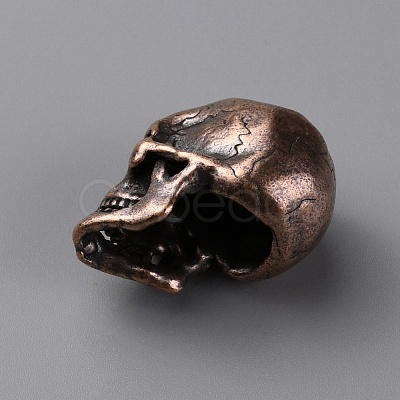 Brass European Beads LS-FIND-WH0152-46R-1