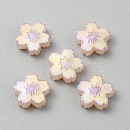 Opaque Acrylic Beads OACR-CJC0006-23B-1
