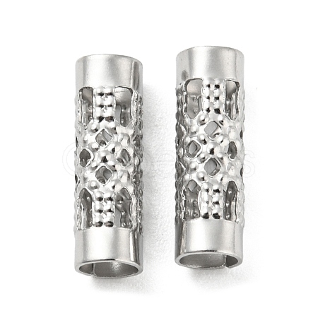Tarnish Resistant 304 Stainless Steel Beads STAS-B047-33P-1