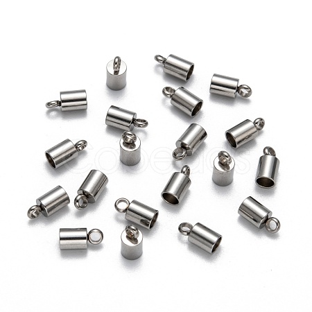 Tarnish Resistant 304 Stainless Steel Cord Ends STAS-M242-12-1