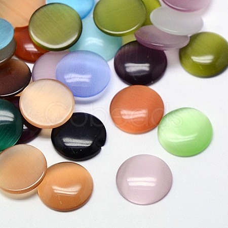 Cat Eye Cabochons X-CE-J002-20mm-M-1