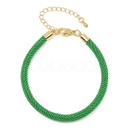 4.5MM Round Nylon Milan Cord Bracelet Making BJEW-I245-01G-39-1