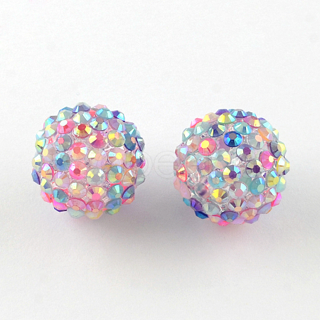 AB-Color Resin Rhinestone Beads RESI-S315-18x20-11-1