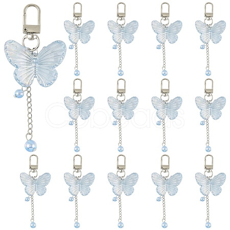 20Pcs Acrylic Pendant Decorations HJEW-YW00252-02-1