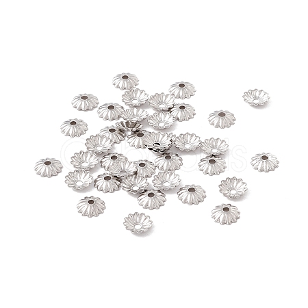 Non-Tarnish 304 Stainless Steel Bead Caps LS-STAS-P307-03P-1