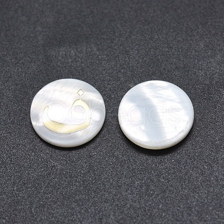 Shell Cabochons SSHEL-E568-B02-1