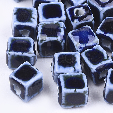 Handmade Porcelain Beads PORC-S498-37B-1