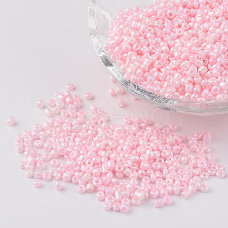 12/0 Opaque Colours Round Glass Seed Beads X-SEED-A010-2mm-55-1