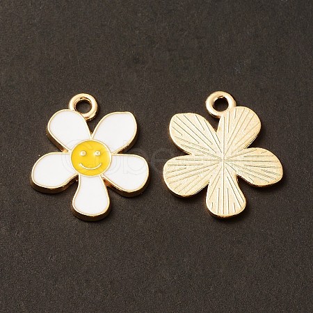 Alloy Enamel Pendants ENAM-C009-01G-05-1