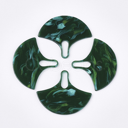 Cellulose Acetate(Resin) Pendants KY-S158-53D-1