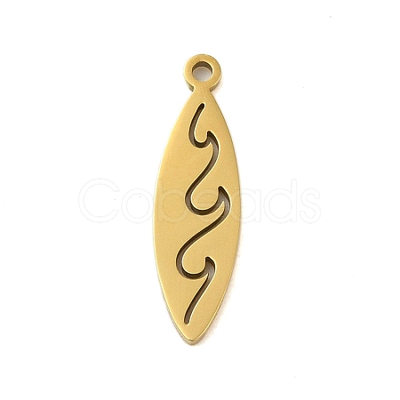 304 Stainless Steel Pendants LS-STAS-S123-03G-06-1