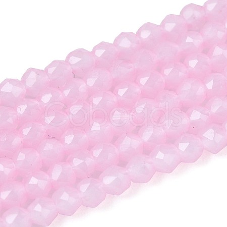 Imitation Jade Glass Beads Strands GLAA-T028-2mm-11E-1