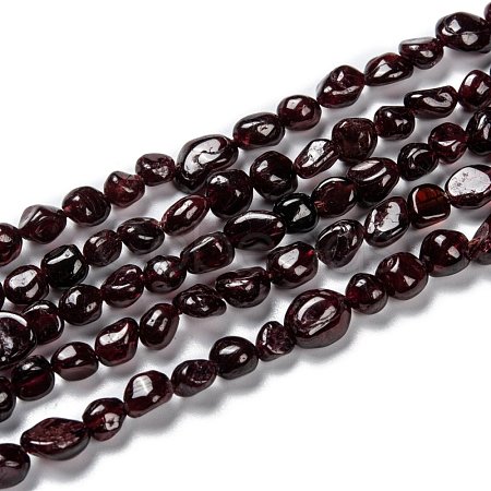 Natural Garnet Beads Strands G-G018-22-1