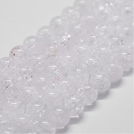 Natural Crackle Quartz Beads Strands G-D840-01-10mm-1