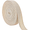 BENECREAT Polyester Hat Sweatbands, Hat Liner Tape, Sewing Craft Accessories, Light Khaki, 30x0.5mm, about 19.7~20m/bag