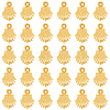 Brass Charms KK-HY0003-32-1