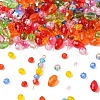 490Pcs Transparent Glass Beads Sets EGLA-YW0005-44-2