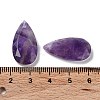 Natural Amethyst Faceted Pendants G-D082-01E-3