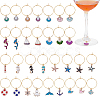 50Pcs Brass Hoop Earring Findings IFIN-WR0001-26-1
