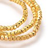 Electroplated Non-magnetic Synthetic Hematite Beads Strands G-M359-03G-2
