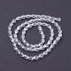 Glass Beads Strands GLAA-R024-6x4mm-12-2