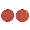 Natural Freshwater Shell Pendants SHEL-R022-01C-2