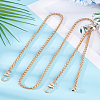 1Pc Adjustable Alloy Wheat Chain Bag Handles FIND-LP0002-72-3