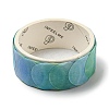Round Adhesive Decorative Paper Tapes DIY-M052-01H-2