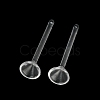 Resin Stud Earring Findings X1-FIND-H046-06-2