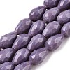Opaque Solid Color Beads Strands EGLA-N013-P10mm-D09-1