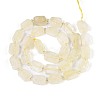 Natural Lemon Quartz(Heated) Beads Strands G-T138-26A-05-2