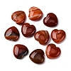 Natural Red Striped Agate/Banded Agate Palm Stones G-B043-02A-1