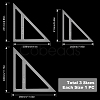 Acrylic Quilting Rulers DIY-WH0034-84D-2