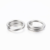 Tarnish Resistant 304 Stainless Steel Split Rings STAS-H413-04P-A-2