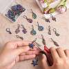 DIY Drop Earring Making Finding Kits DIY-SZ0008-28-3