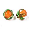 20Pcs Autumn Theme Handmade Lampwork Beads LAMP-FP0001-09-4