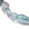 Natural Fluorite Bead Stretch Bracelets BJEW-K213-21-3
