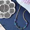304 Stainless Steel Round Seamed Beads STAS-SC0006-95A-4
