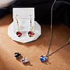 18Pcs 6 Colors Alloy Glass Charms FIND-TA0009-91P-7