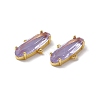 Rack Plating Brass Connector Charms KK-M231-15G-A-2