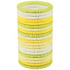Polymer Clay Heishi Surfer Stretch Bracelets Set BJEW-SW00131-1