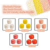 1900Pcs 5 Colors Baking Paint Glass Seed Beads SEED-YW0001-76B-2