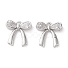 Brass Micro Pave Clear Cubic Zirconia Charms KK-G491-29P-1