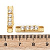 925 Sterling Silver Micro Pave Clear Cubic Zirconia Bayonet Clasps STER-C016-01A-G-5