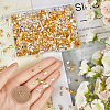 1200Pcs 4 Style Iron Folding Crimp Ends IFIN-SP0001-07-3