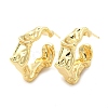 Rack Plating Brass Twist Round Stud Earrings EJEW-Q773-06G-1