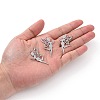 Tarnish Resistant 201 Stainless Steel Pendants STAS-T056-LA326-1-5