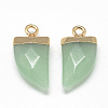 Natural White Jade Pointed Pendants X-G-Q966-06-2
