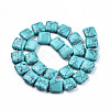 Synthetic Turquoise Beads Strands G-N326-140C-2